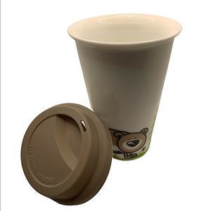Stokes | Cute Porcelain Bear Travel Mug